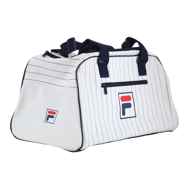 Fila Sporttasche Heritage Bag Small 48x28x26cm weiss/navyblau