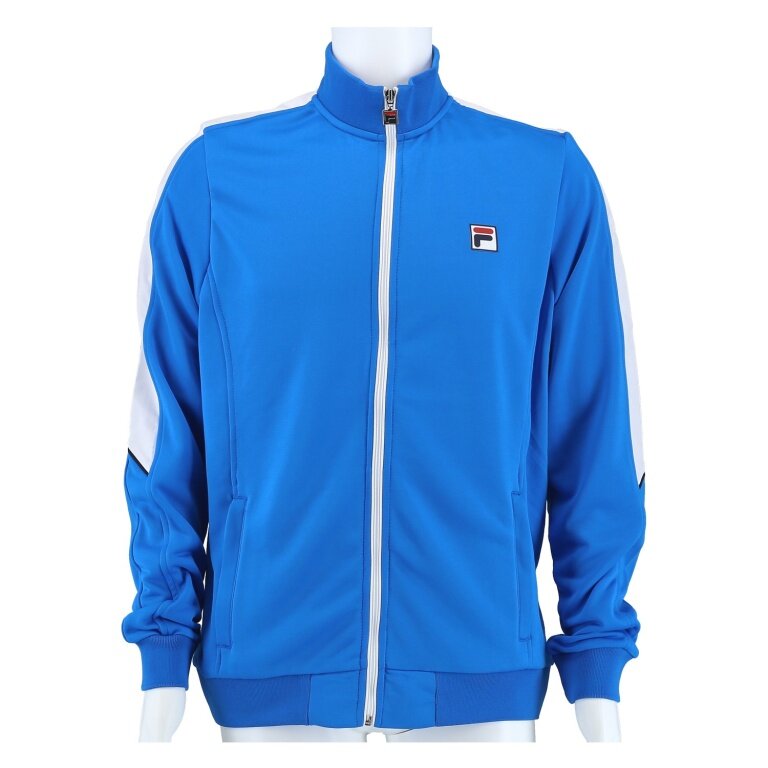 Fila Tennisjacke Manuel (Stehkragen, 100% Polyester) blau Herren