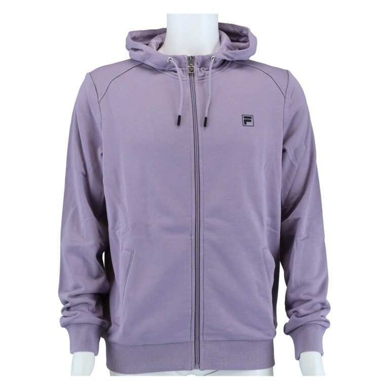 Fila Kapuzenjacke Robin Full Zip (Sweatjacke, Baumwolle) lavendelviolett Herren
