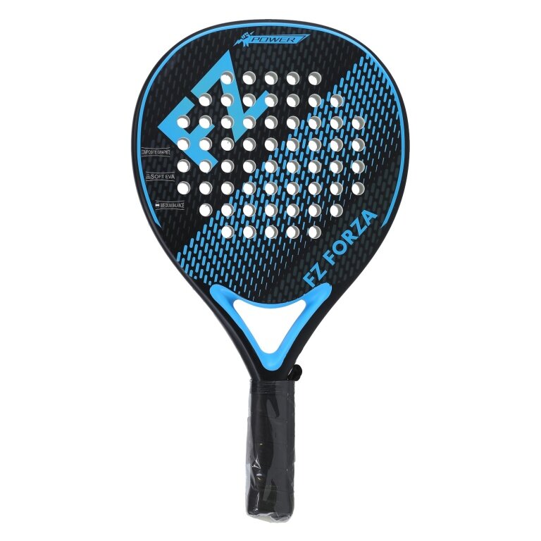 Forza Padelschläger X-Power 355g/Tropfen/Turnier schwarz