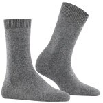 Falke Tagessocke Cosy Wool (weiches Kaschmir, temperaturausgleichende Merinowolle) 2025 grau Damen - 1 Paar