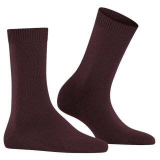 Falke Tagessocke Cosy Wool (weiches Kaschmir, temperaturausgleichende Merinowolle) 2025 bordeaux Damen - 1 Paar