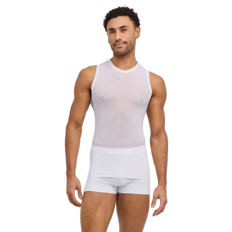 Falke Funktionsunterwäsche Singlet Ultralight Cool (Enge Passform und maximale Bewegungsfreiheit) weiss Herren