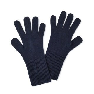 Falke Handschuhe (Kaschmir) Damen/Herren - dunkelblau - 1 Paar