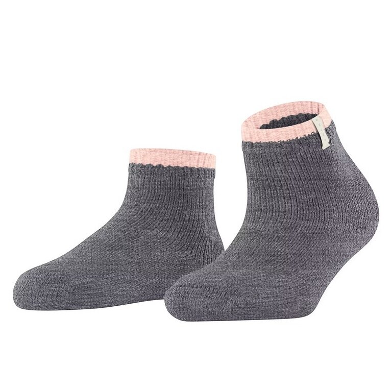 Falke Hausschuhe Cosyshoe Plush (wärmende Material) hellgrau Damen