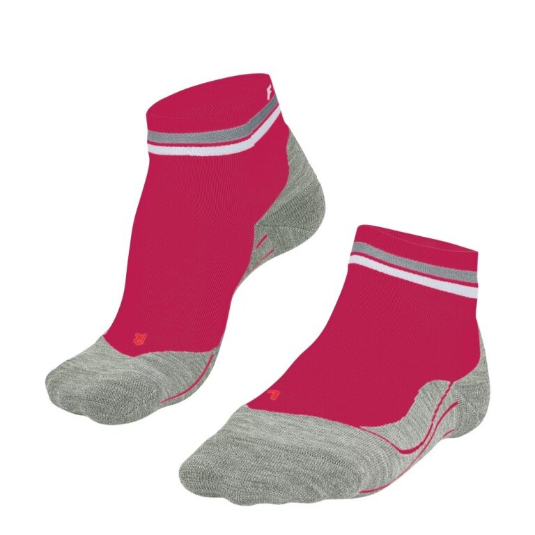 Falke Laufsocke RU4 Endurance Reflect Short (mittelstarke Polsterung) rosa Damen - 1 Paar