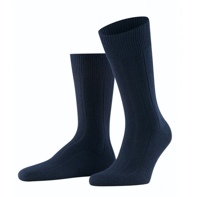 FALKE Herren Socken Lhasa Rib | Kaschmir & Merinowolle | Atmungsaktiv & Geruchshemmend