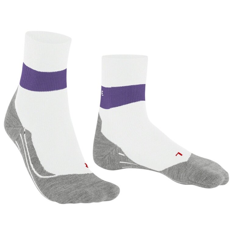 Falke Laufsocke RU Compression Stabilizing (feuchtigkeitsableitende, optimale Passform) weiss Damen - 1 Paar