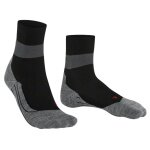 Falke Laufsocke RU Compression Stabilizing (feuchtigkeitsableitende, optimale Passform) schwarz/grau Damen - 1 Paar