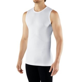 Falke Funktionsunterwäsche Unterhemd Cool Singlet (perfekte Feuchtigkeits - und Temperaturregulierung) weiss Herren