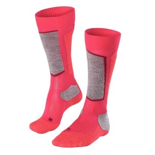 Falke Skisocke SK2 Intermediate Vegan Skiing Kniestrümpfe (optimale Passform) rosa Damen - 1 Paar