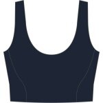 Falke Funktionsunterwäsche Sport-Bra (verstellbare Träger, Polyamid-Mischung) spaceblau Damen