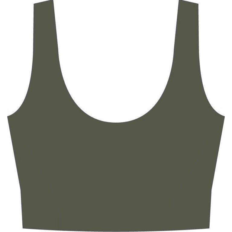 Falke Funktionsunterwäsche Sport-Bra (verstellbare Träger, Polyamid-Mischung) herbgrün Damen