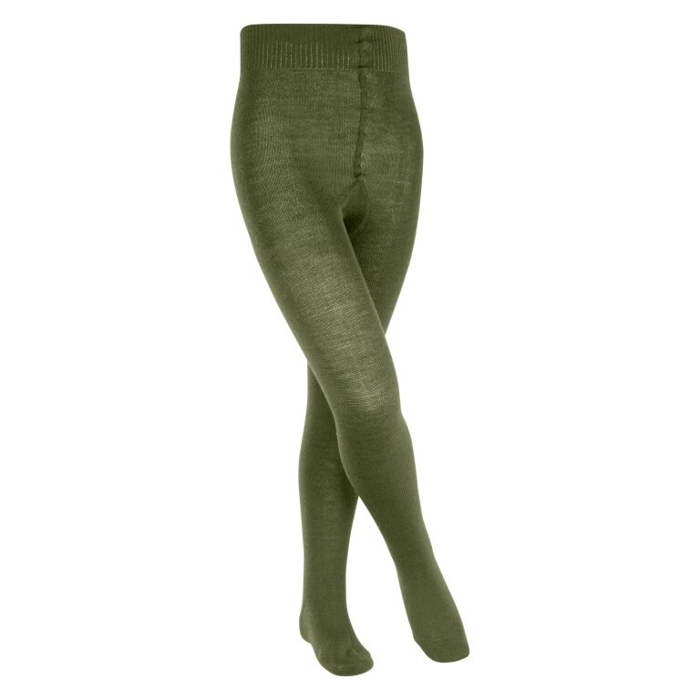 Falke Strumpfhose Comfort Wool (leichte, wärmende Merinowolle) dunkelgrün Kinder