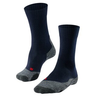 Falke Trekkingsocke TK2 (Merinowolle, für leichtes Gelände) marineblau Herren - 1 Paar