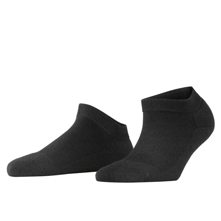 Falke Tagessocke ClimaWool Sneaker (feuchtigkeitsregulierend, Merinowolle) anthrazitgrau Damen - 1 Paar