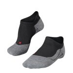 Falke Tagessocke RU4 Invisible Fuesslinge schwarz/grau Damen - 1 Paar