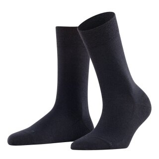 Falke Tagessocke Sensitive Berlin (hautschmeichelnde Baumwolle) dunkelnavy Damen - 1 Paar
