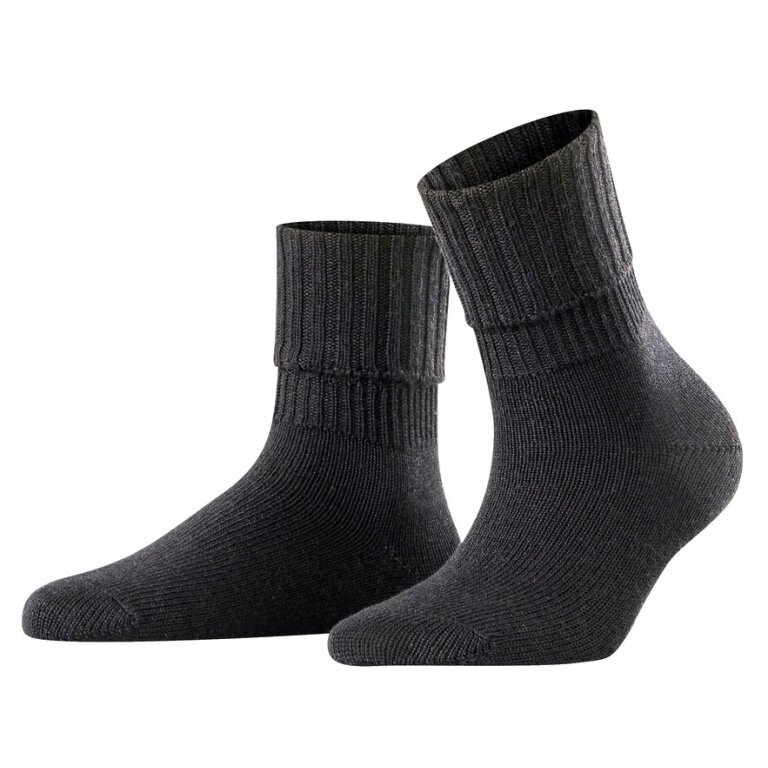 Falke Tagessocke Striggings Rib (Rippstruktur) schwarz Damen - 1 Paar