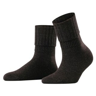 Falke Tagessocke Striggings Rib (Rippstruktur) anthrazitgrau Damen - 1 Paar