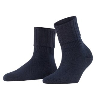 Falke Tagessocke Striggings Rib (Rippstruktur) navyblau Damen - 1 Paar