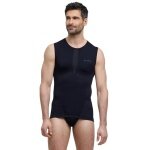 Falke Funktionsunterwäsche Tank-Top Warm (perfekte Feuchtigkeits- und Temperaturregulierung) navyblau Herren