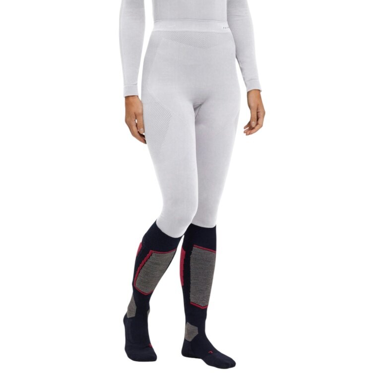Falke Unterziehhose Tight Warm (perfekte Feuchtigkeits- und Temperaturregulierung) lang weiss Damen
