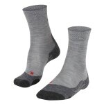 Falke Trekkingsocke Crew TK2 Explore Melange (mittelstarke Polsterung) grau Herren - 1 Paar