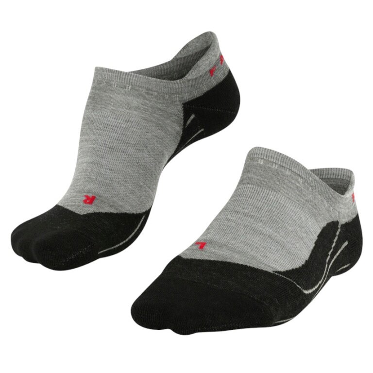 Falke Trekkingsocke TK5 Invisible Füßlinge grau/schwarz Damen - 1 Paar