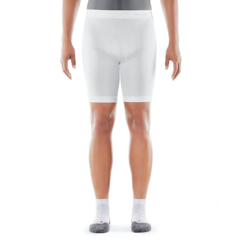 Falke Unterziehose Tight Warm (enganliegend, hoher Tragekomfort) kurz weiss Herren