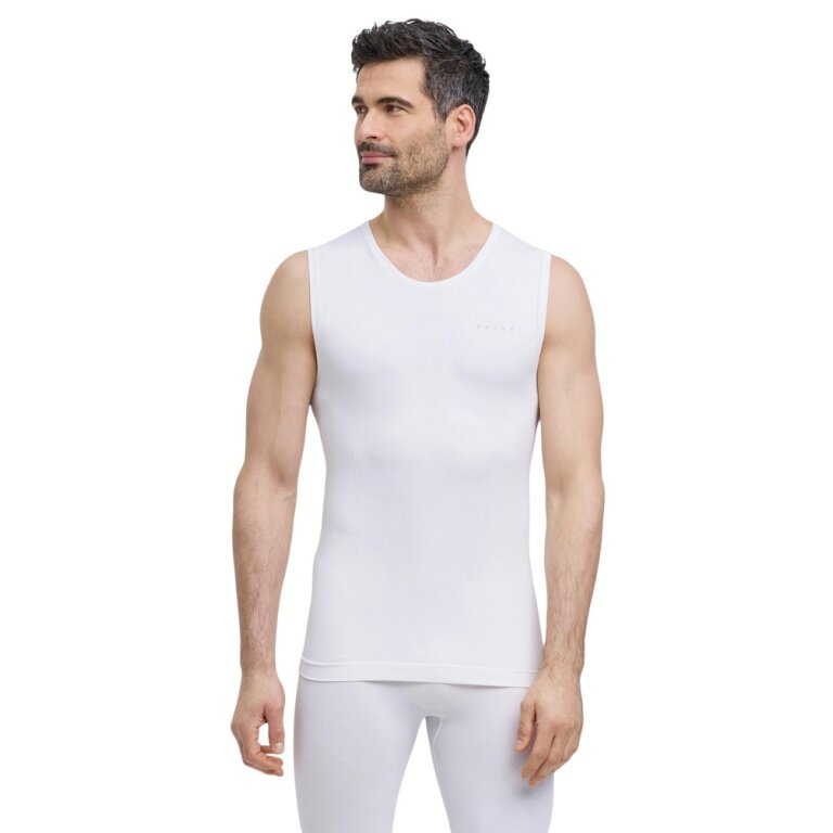 Falke Funktionsunterwäsche Tank-Top Warm (perfekte Feuchtigkeits- und Temperaturregulierung) weiss Herren