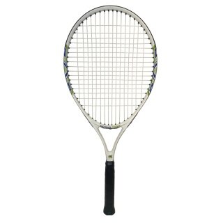 Fast Track Kinder-Tennisschläger 25in (9-12 Jahre) 2025 grau - besaitet -
