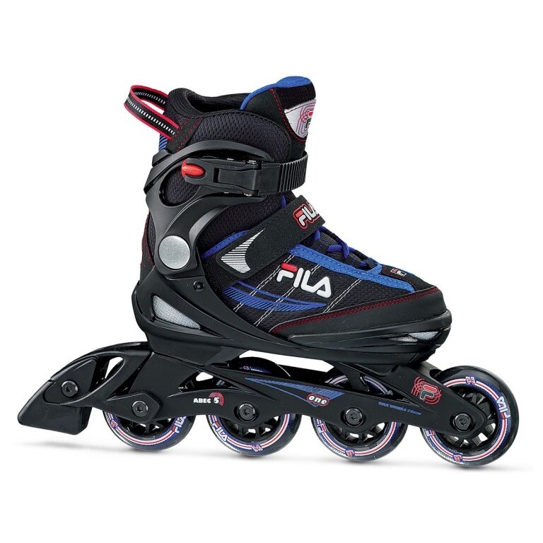 FILA Inline Skates One - verstellbar - schwarz/blau Kinder