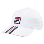 Fila Basecap Bobby Stripes (100% Polyester) weiss - 1 Stück