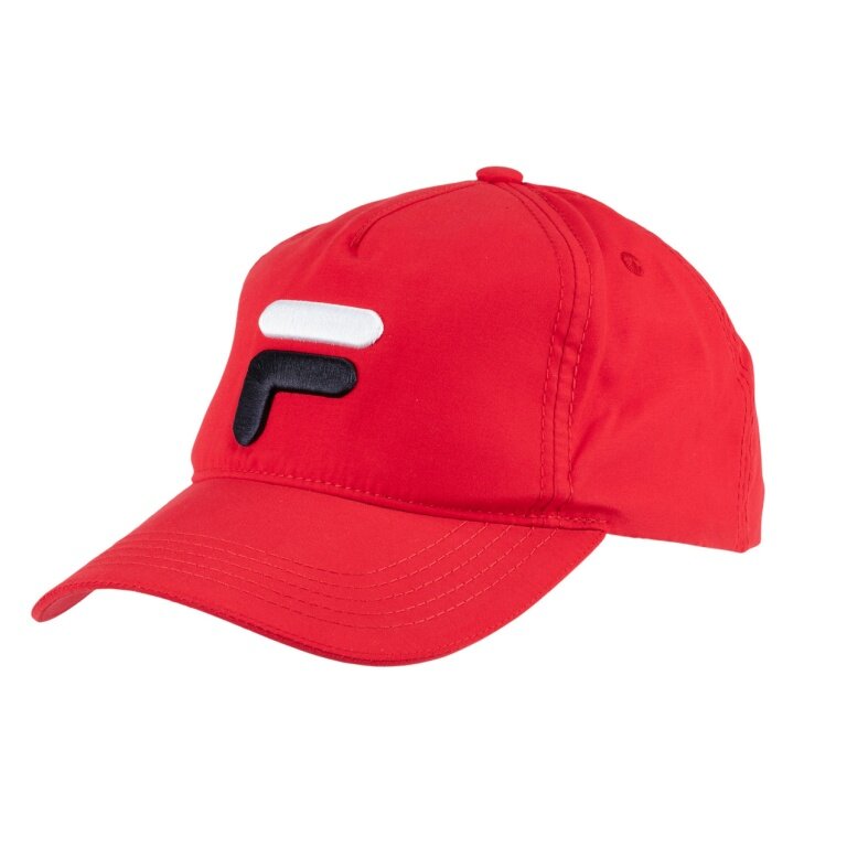 Fila Basecap Max (100% Polyester) rot - 1 Stück