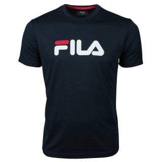 Fila Tennis-Tshirt Logo navy/weiss Herren