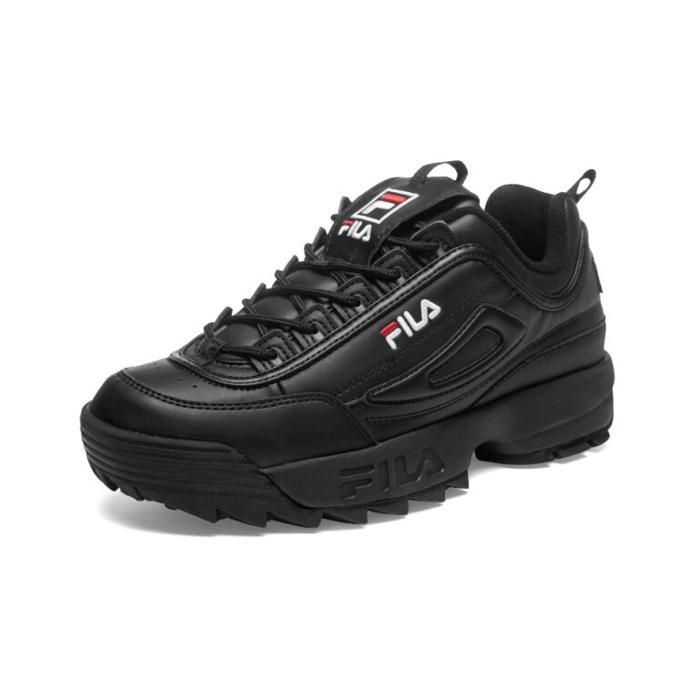 Fila Sneaker Disruptor (Leder) schwarz Damen