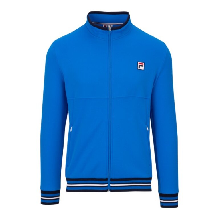 Fila Sportjacke Aron Classic Retrolook blau Herren