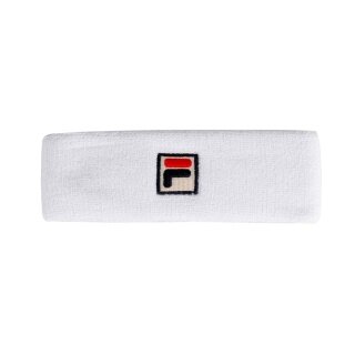 Fila Stirnband Flexby (Baumwolle) weiss - 1 Stück