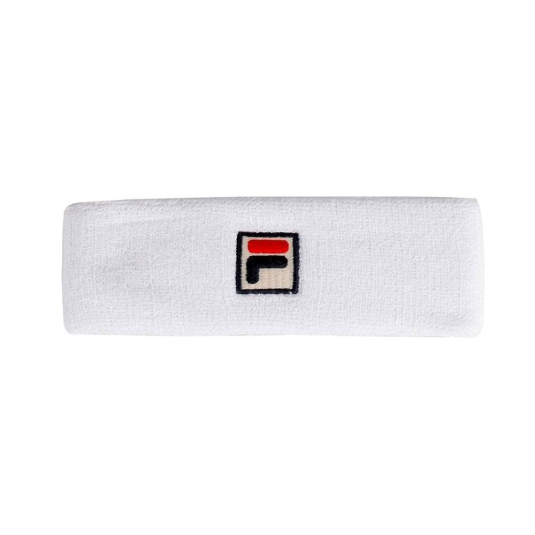 Fila Stirnband Flexby (Baumwolle) weiss - 1 Stück