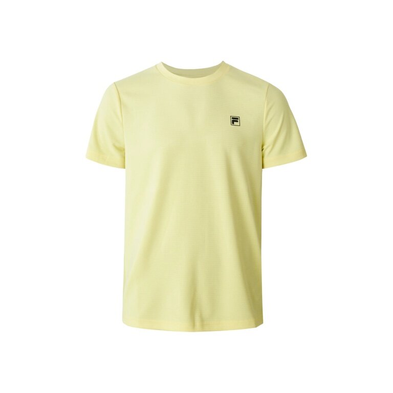 Fila Tennis-Tshirt Tristan (rec. Polyester) gelb Herren