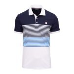 Fila Tennis-Polo BB Monte Carlo (rec. Polyester) weiss/navy/blau Herren