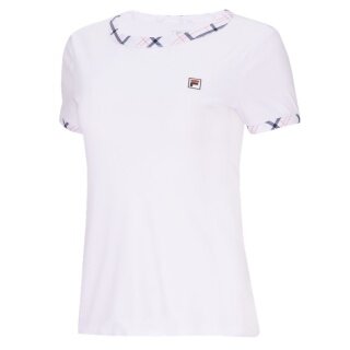 Fila Tennis-Shirt Yamila (angenehmes Tragegefühl) weiss Damen