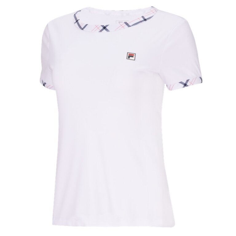 Fila Tennis-Shirt Yamila (angenehmes Tragegefühl) weiss Damen