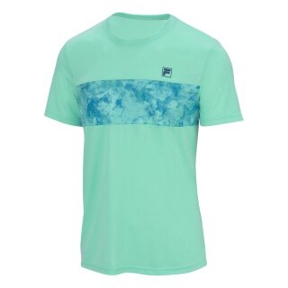 Fila Tennis-Tshirt Cailan (100% rec. Polyester) grün Herren