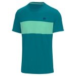 Fila Tennis-Tshirt Cailan (100% rec. Polyester) tealblau/grün Herren
