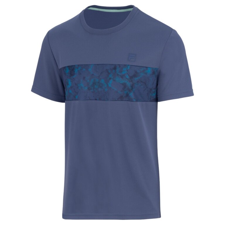 Fila Tennis-Tshirt Cailan (100% rec. Polyester) indigoblau Herren