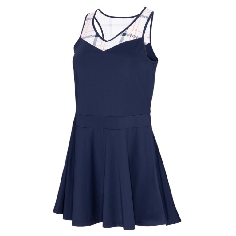 Fila Tennis-Kleid Dress Fritza (angenehmes Tragegefühl) navyblau/weiss Damen