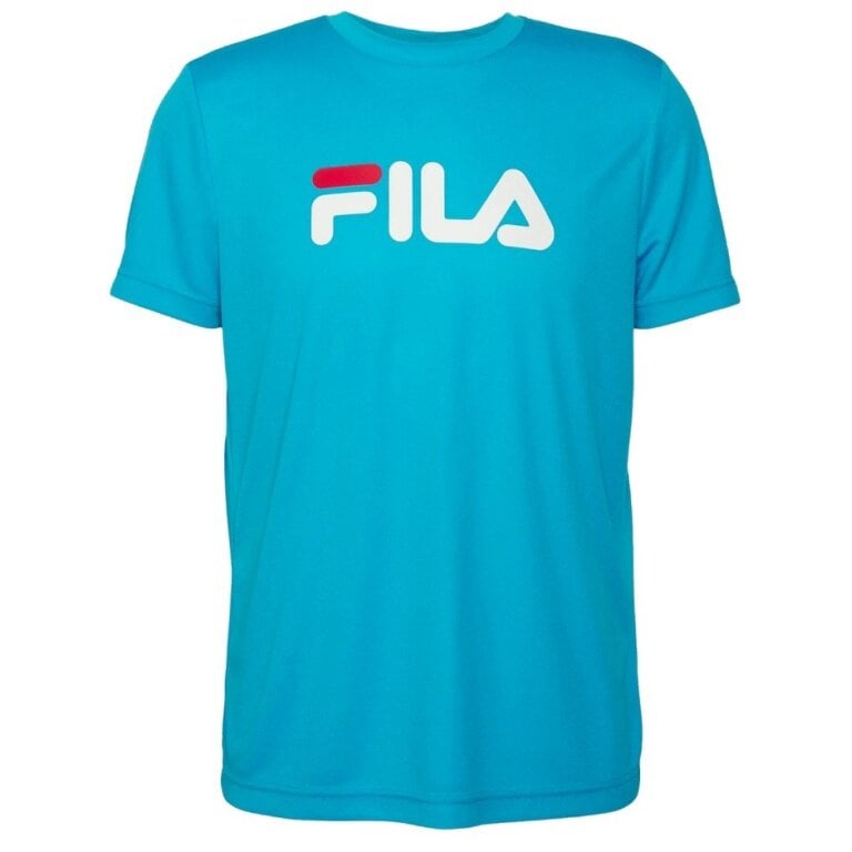 Fila Tennis-Tshirt Logo blau Herren