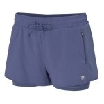 Fila Tennishose Elea Short (mit Innenhose) kurz indigoblau Damen